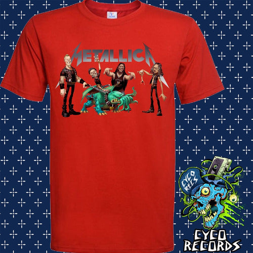 Metallica - Toon Roja - Polera
