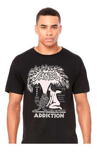 Janes Addiction - Gig Flyer - Polera