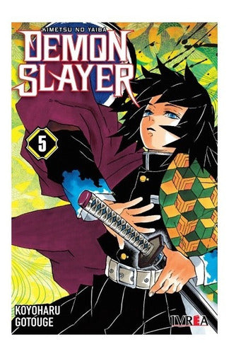 Manga Demon Slayer - Tomo 5 - Ivrea Argentina + Regalo