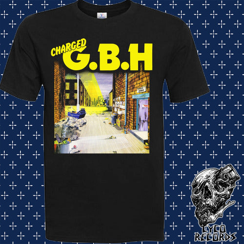 G.b.h.  City Attacked By Rats - Hardcore Punk - Polera