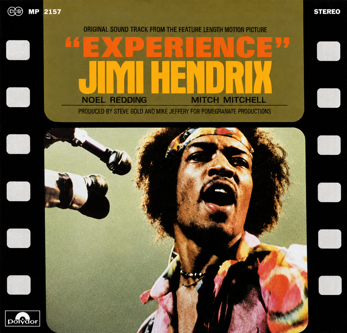 Jimi Hendrix – Original Sound Track Of The Motion Picture "Experience" - Vinilo Japonés (Sin Obi)