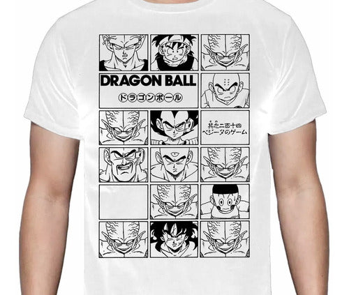Dragon Ball - Dragon Ball Personajes Collage - Polera