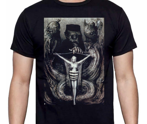 H.r. Giger - Diseño 4 Pintura/arte - Polera