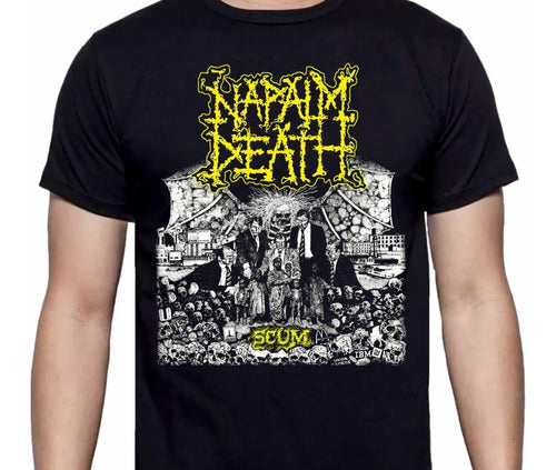 Napalm Death - Scum - Polera