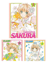 Pack Cardcaptor Sakura Tomos 1 , 2 Y 3 Ivrea Arg. + Regalo