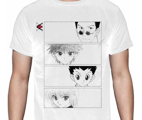 Hunter X Hunter - Cazador X Faces - Polera