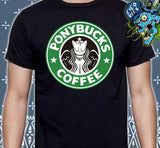 Pony Bucks - Coffee - Polera
