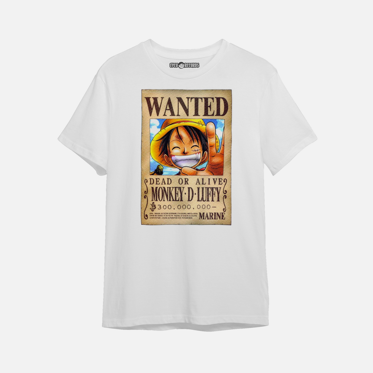 One Piece - Wanted - Polera