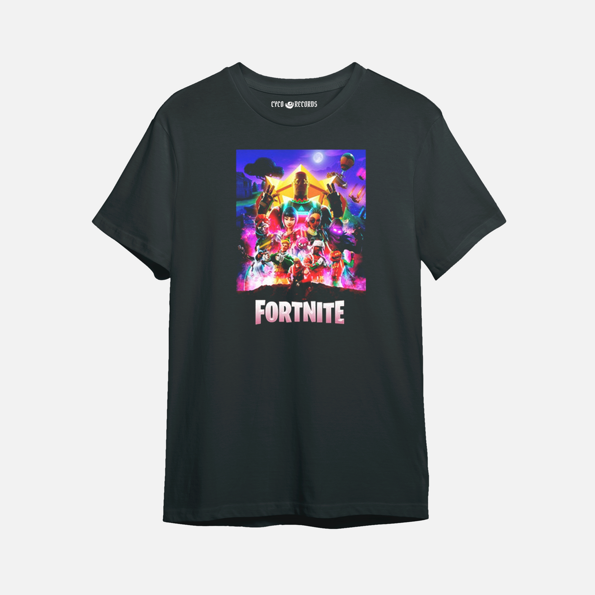 Fortnite - Poster Negra - Polera