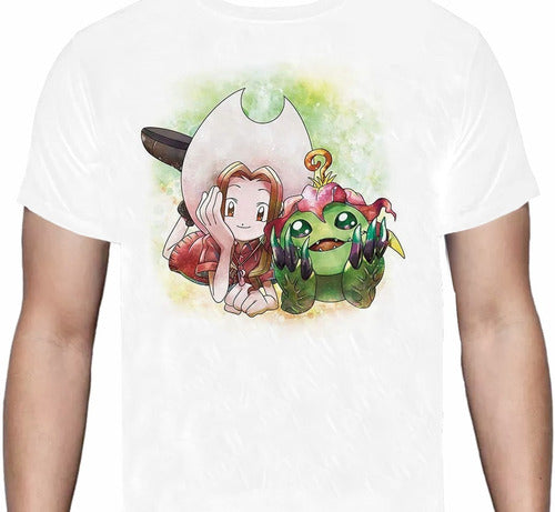 Digimon - Mimi Y Palmon - Polera