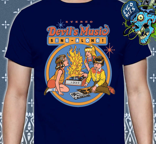 Vintage Evil Kids - Devils Music - Polera