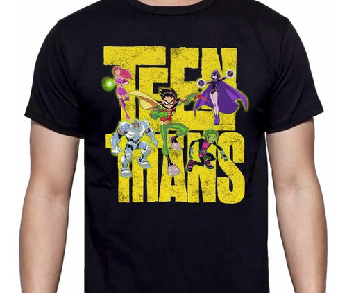 Teen Titans - Personajes - Polera