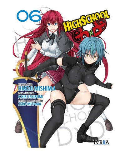 Manga Highschool Dxd  - Tomo 6 - Ivrea Esp. + Regalo