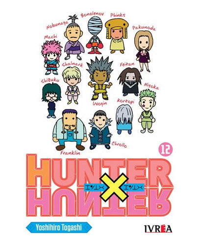 Manga Hunter X Hunter -  Tomo 12 - Ivrea Arg. + Reg.