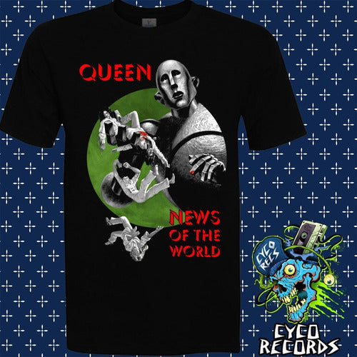 Queen News Of The World - Rock - Polera