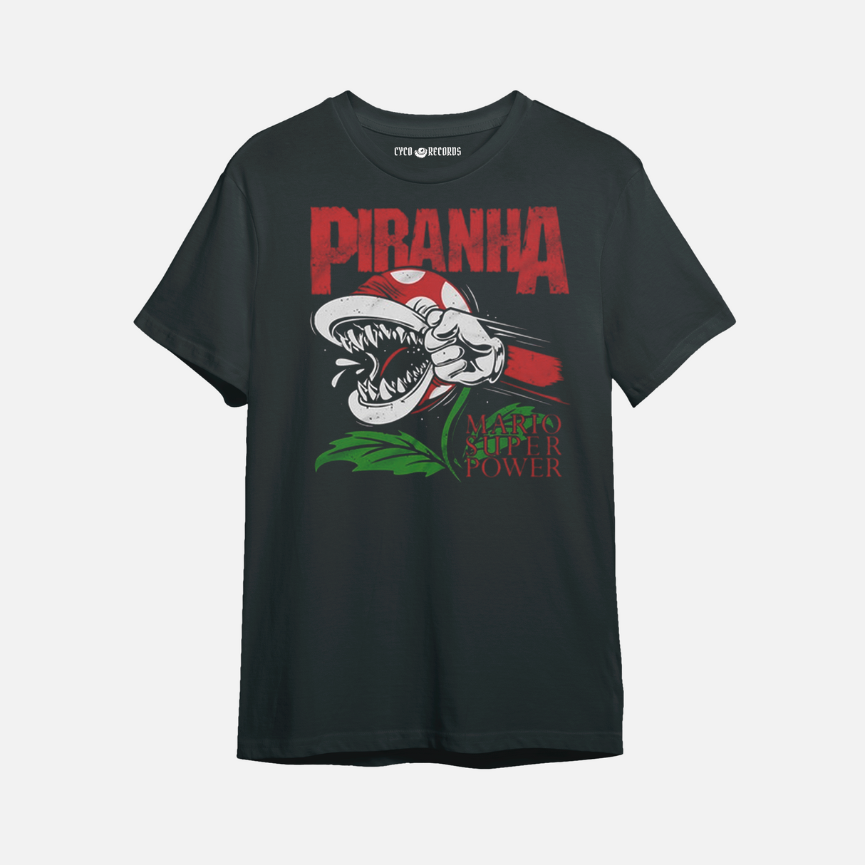 Mario Bros - Piranha Plant - Polera