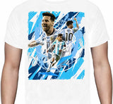 Messi El Mejor De La Historia - Blanca - Polera