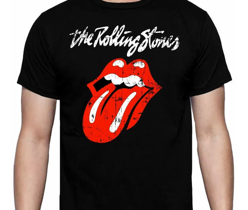 The Rolling Stones - Logo - Polera