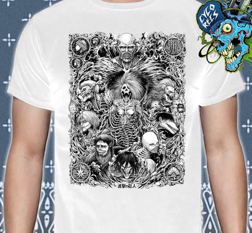 Shingeki No Kyojin - Attack On Titan - Polera