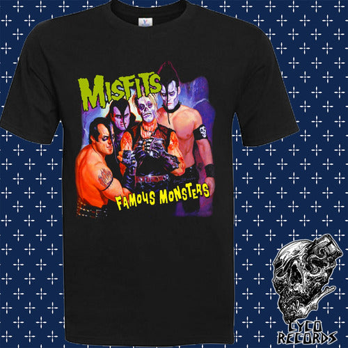 Misfits Famous Monsters - Hardcore Punk - Polera