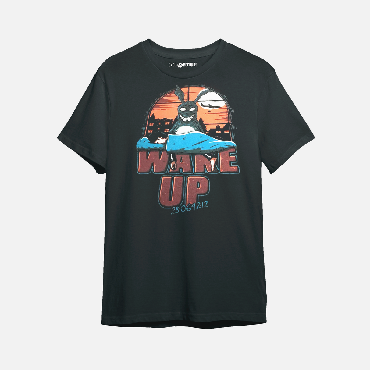 Donnie Darko Wake Up 28 06 42 12 - Peliculas De Culto - Polera