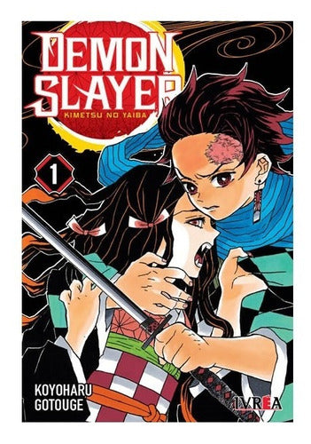 Manga Demon Slayer - Tomos 1 Y 2 - Ivrea Argentina + Regalo