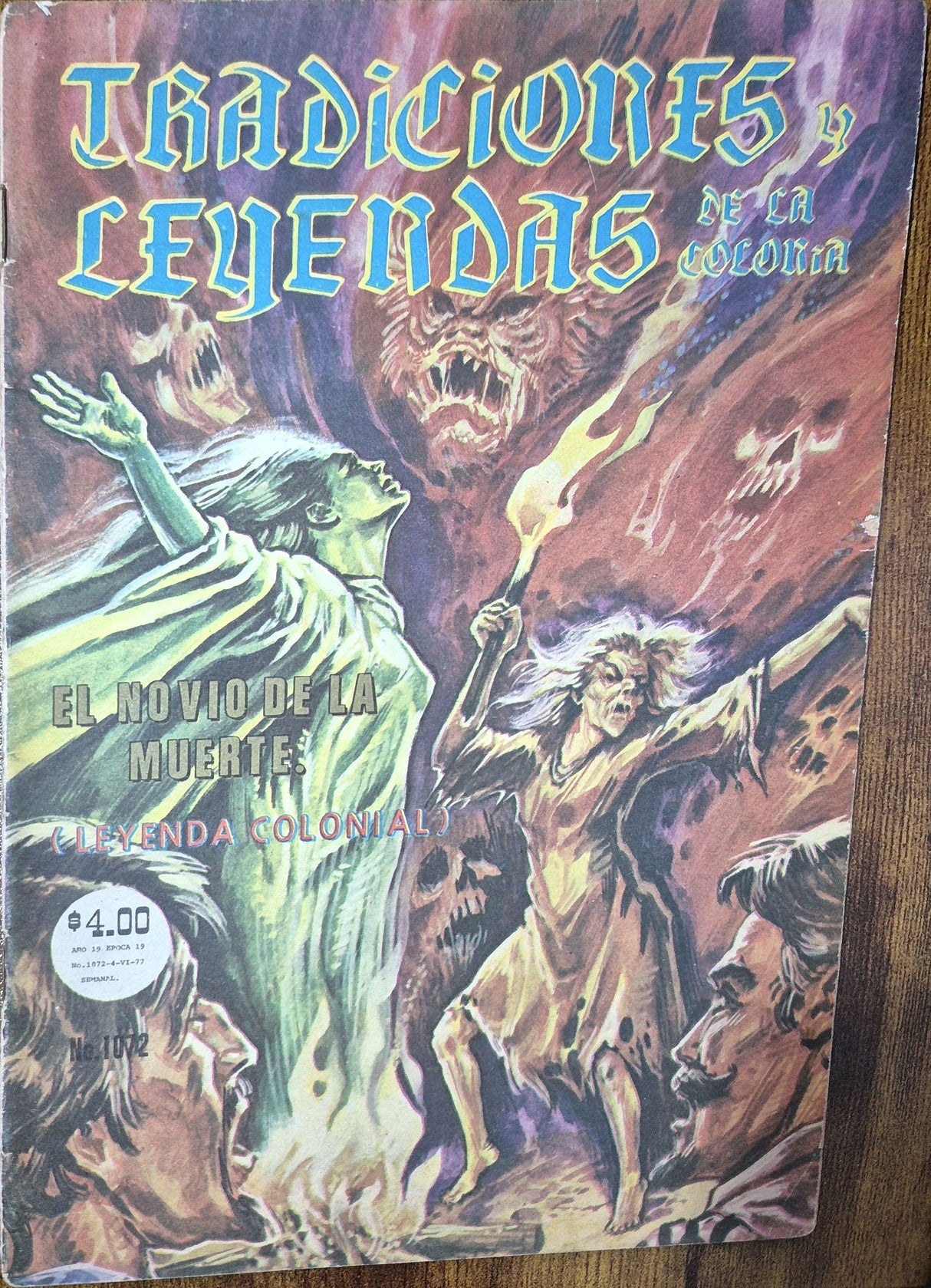 TRADICIONES Y LEYENDAS DE LA COLONIA N°1072 - Revista