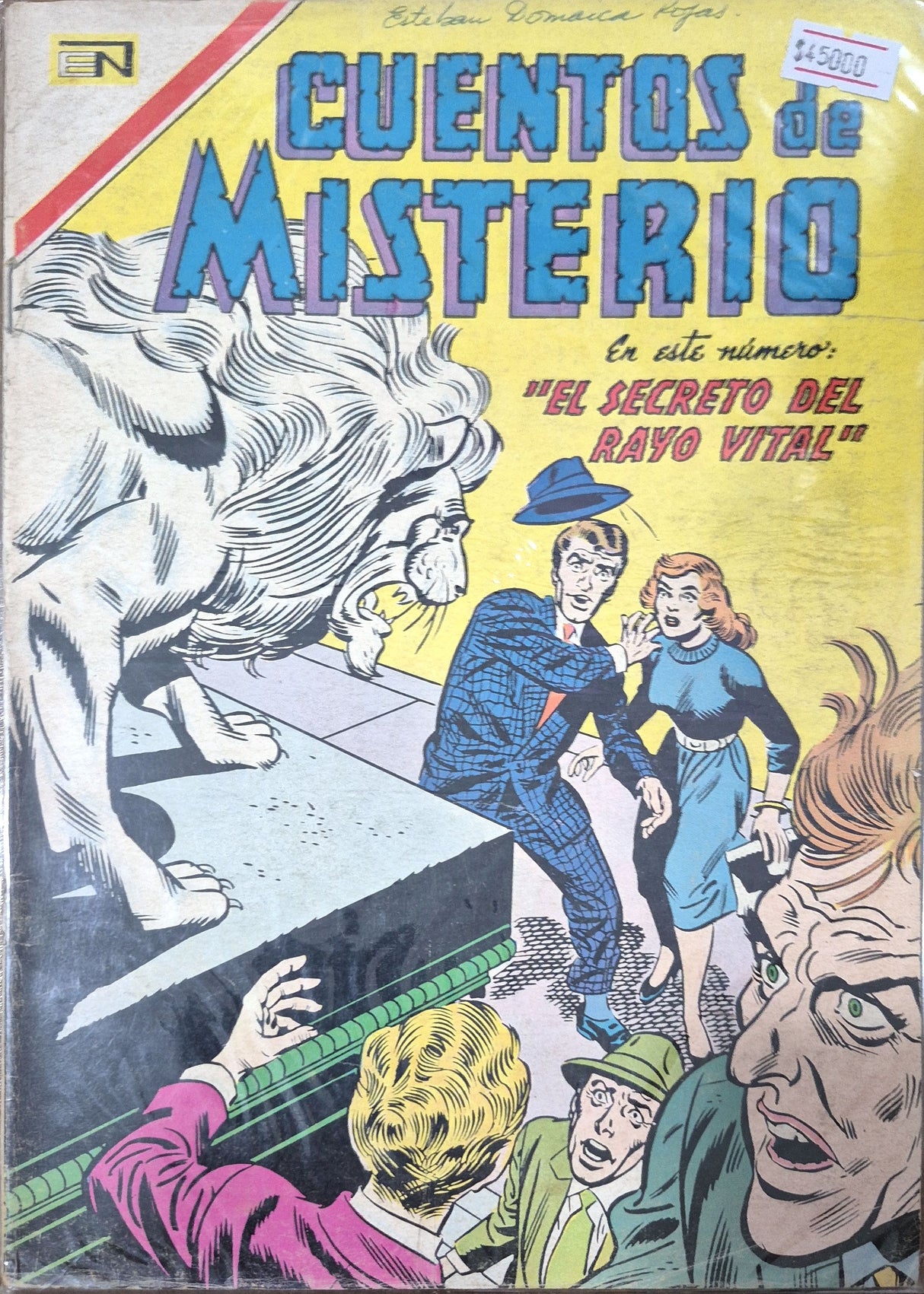 Cuentos de Misterio El Secreto del Rayo Vital N°120 - Revista