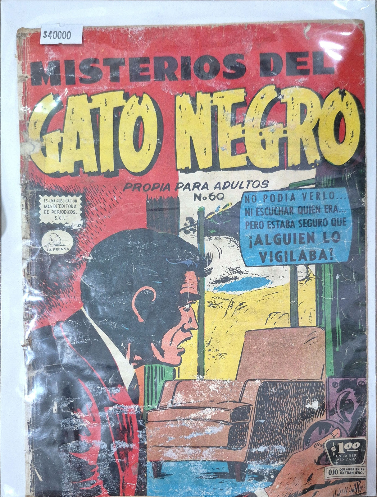 MISTERIOS DEL GATO NEGRO N° 60 - Revista