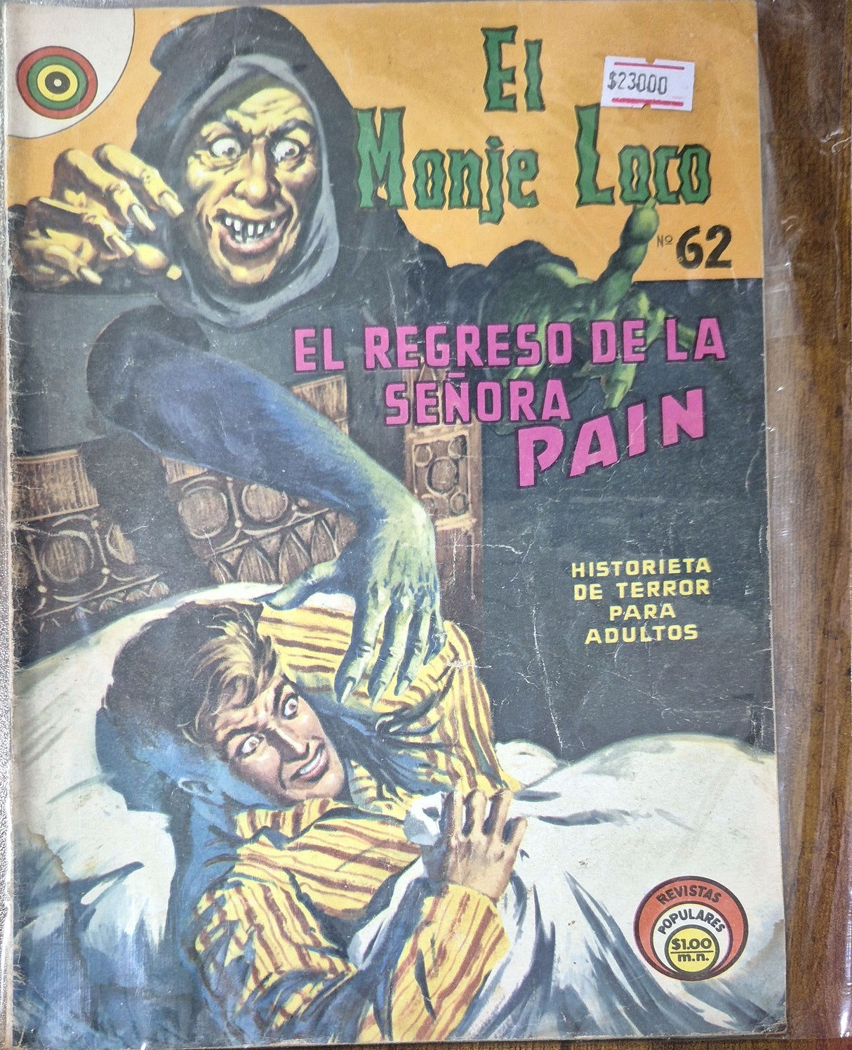 EL MONJE LOCO N°62 EL REGRESO DE LA SEÑORA PAIN - Revista