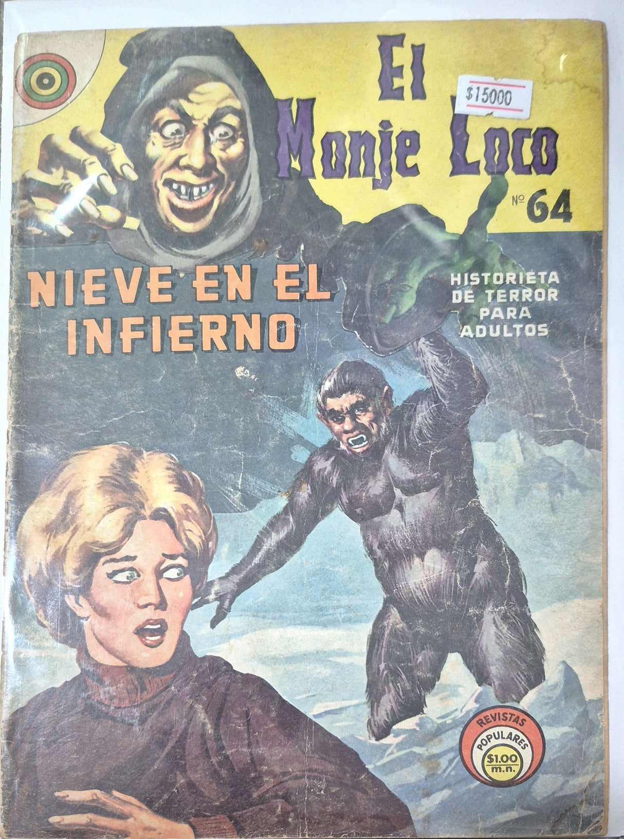 EL MONJE LOCO N°64 NIEVE EN EL INFIERNO - Revista