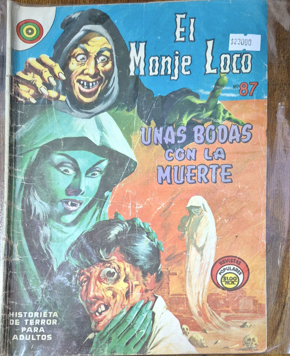 EL MONJE LOCO N°87 UNAS BODAS CON LA MUERTE - Revista