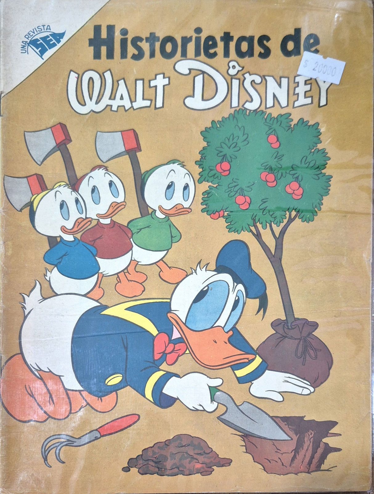 HISTORIETAS DE WALT DISNEY (Plantando un Árbol) - Revista
