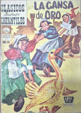 CLÁSICOS ILUSTRADOS INFANTILES - N°16 - LA GANSA DE ORO - Revista