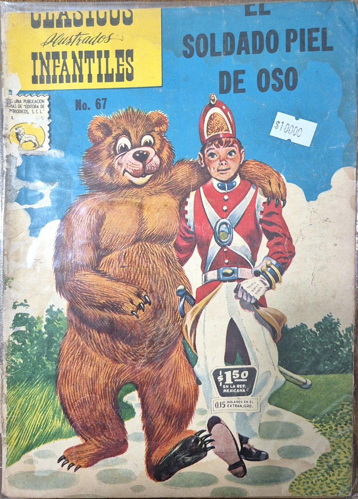CLÁSICOS ILUSTRADOS INFANTILES - N°67 - EL SOLDADO PIEL DE OSO - Revista