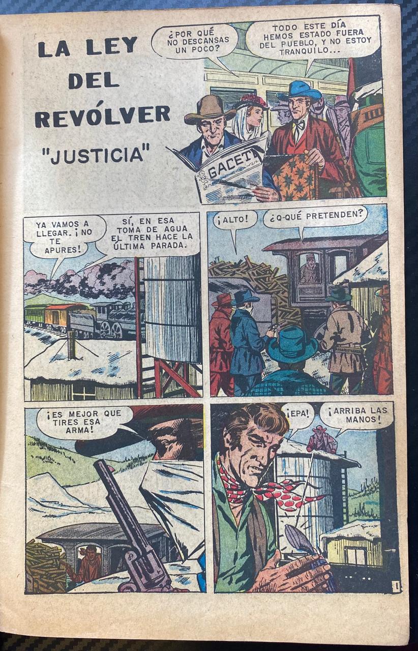 Aventura, "La Ley del Revólver" N°188 - Revista