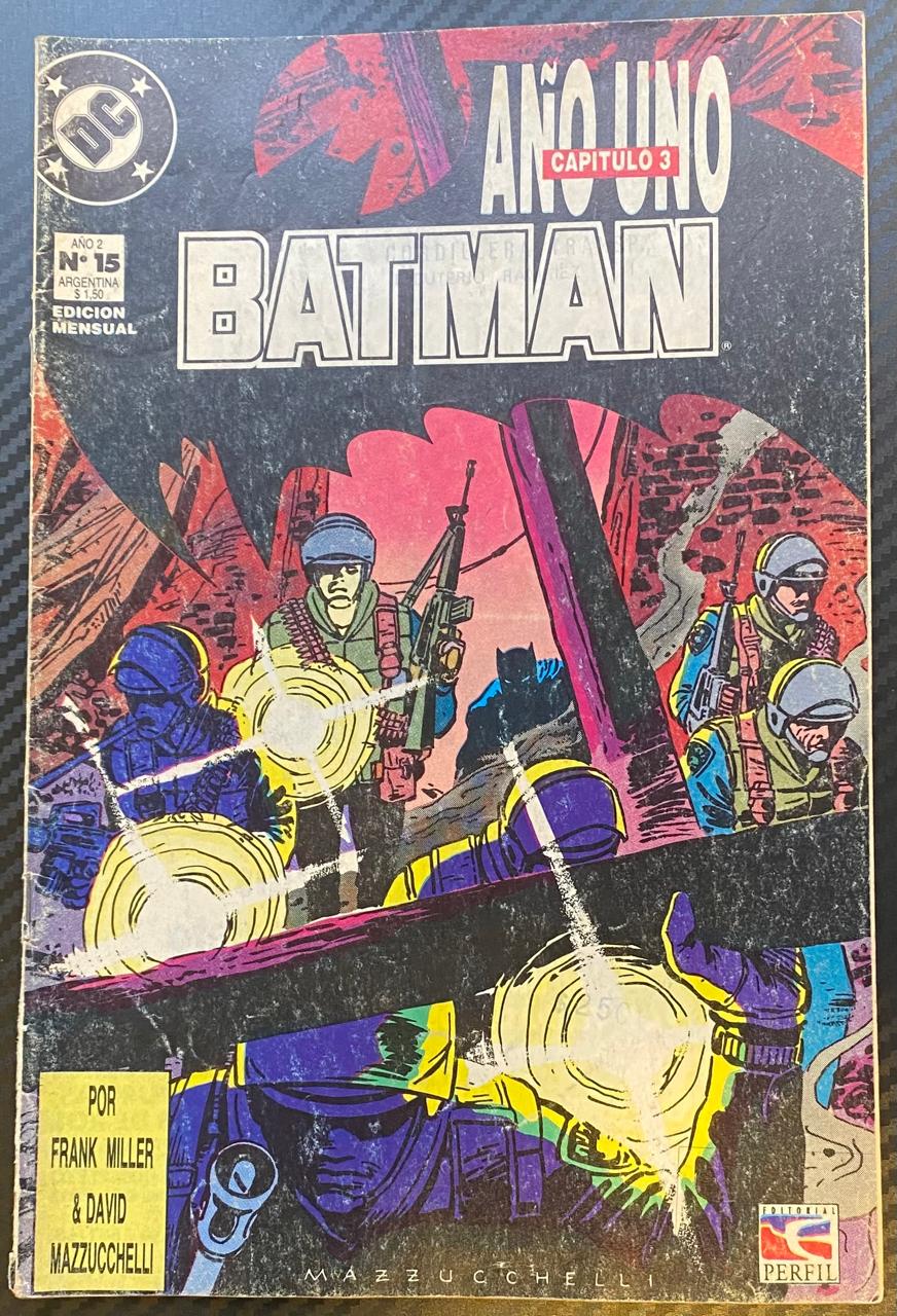 Batman Año Uno: Capitulo 3 N°15 - Revista