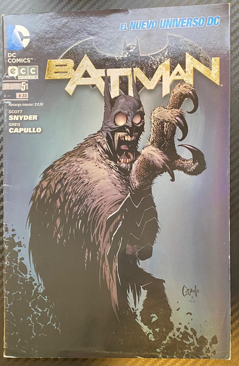 Batman "El Tribunal de los Búhos" N°5 - Revista