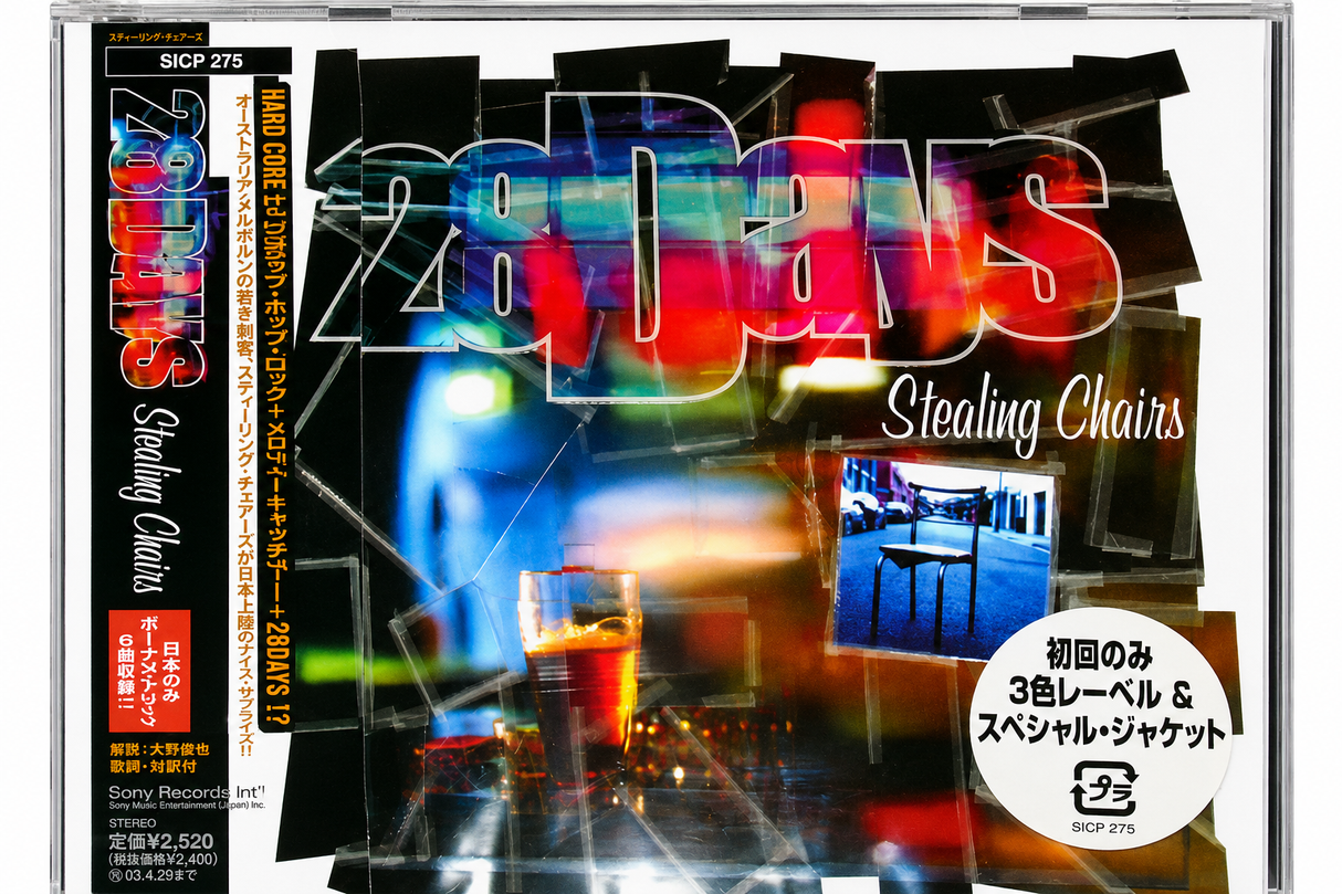 28 Days – Stealing Chairs - CD JAPONES OFERTA