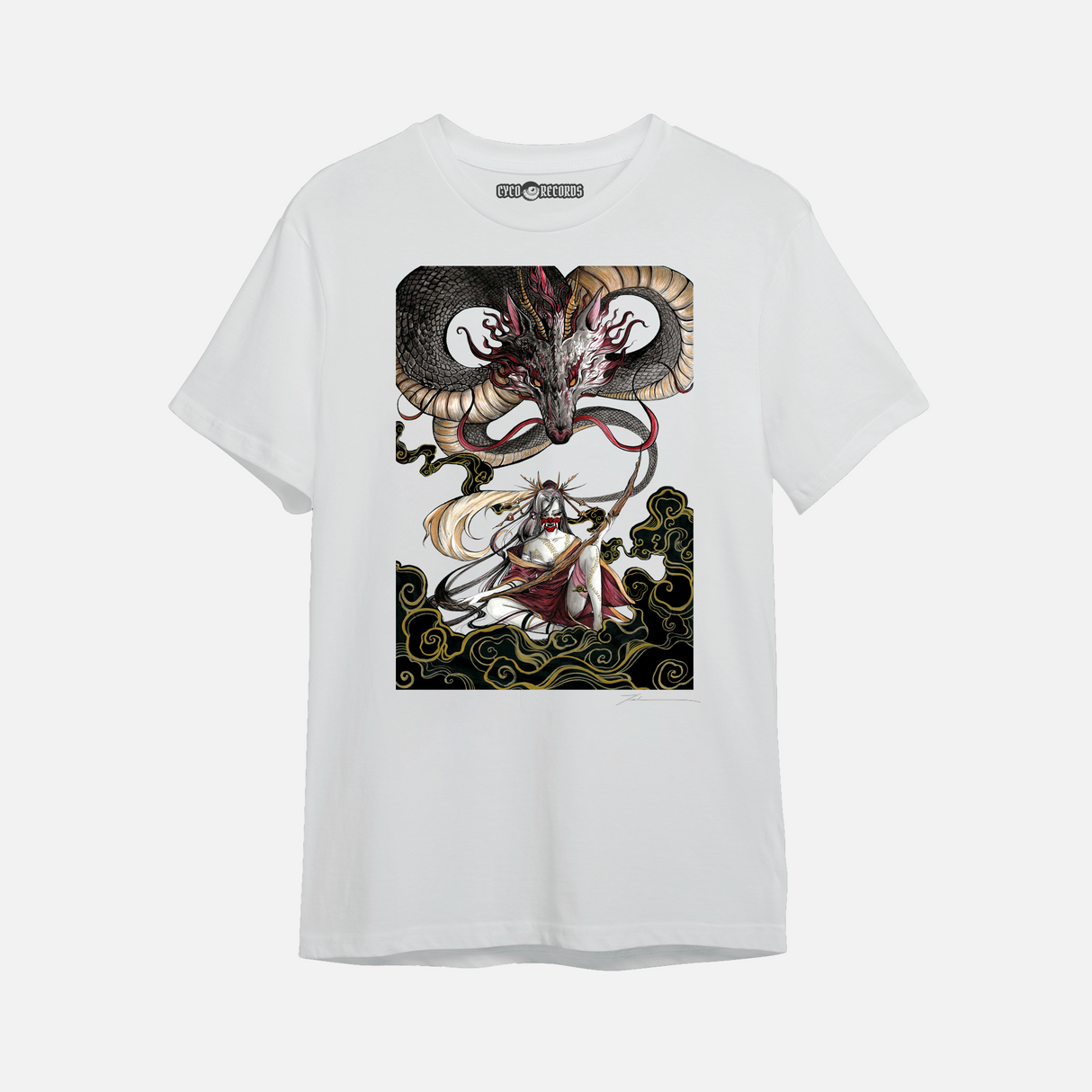 Dragon - Polera Blanca