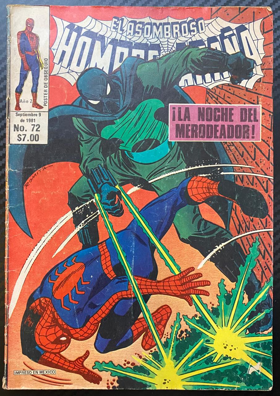 El Asombroso Hombre Araña N°72 - Revista
