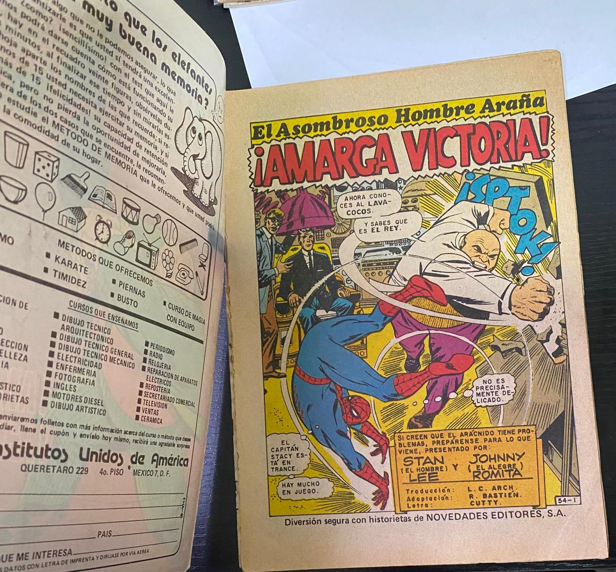 El Asombroso Hombre Araña N°54 - Revista