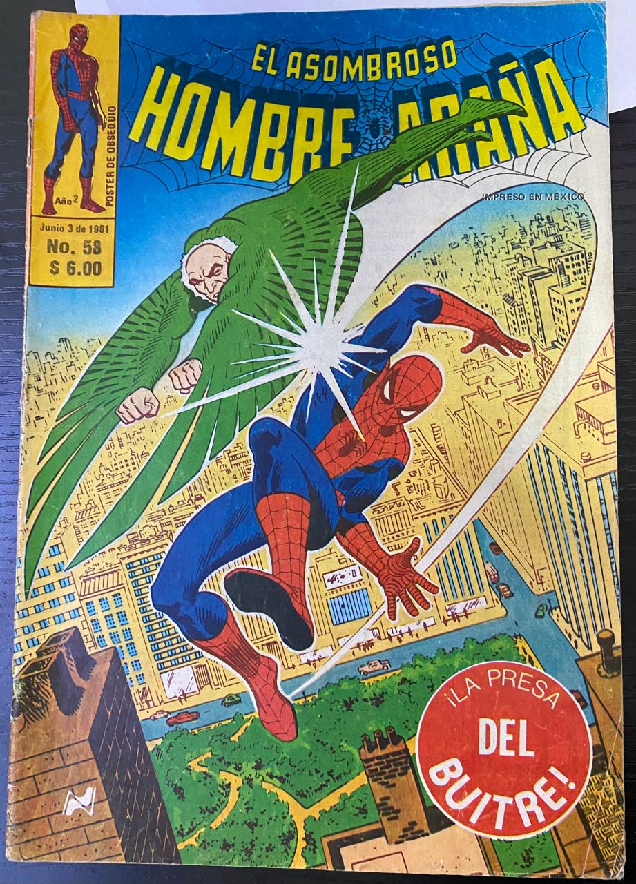 El Asombroso Hombre Araña N°58 - Revista