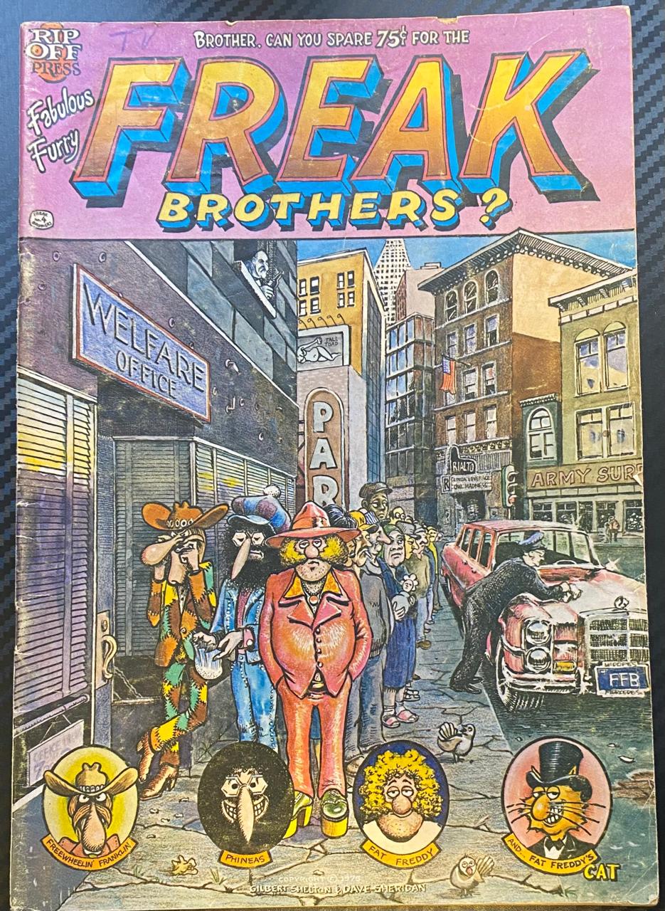 Fabulous Furry Freak Brothers N°4 - Revista