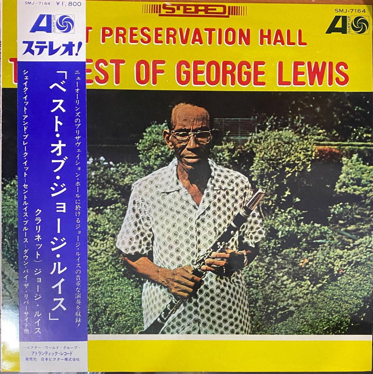 George Lewis – The Best Of George Lewis - Vinilo Japonés (Con Obi)