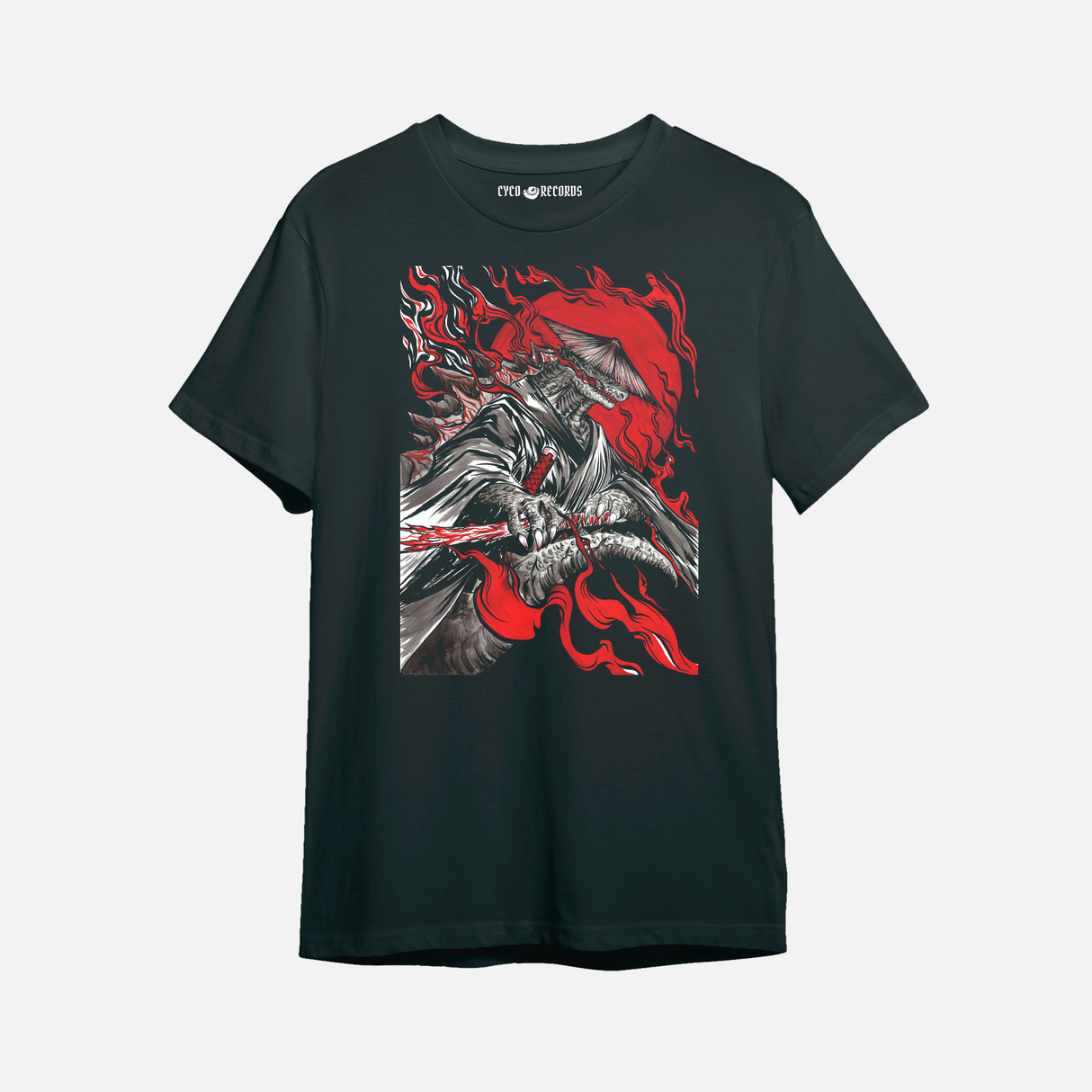 God Samurai - Polera Negra