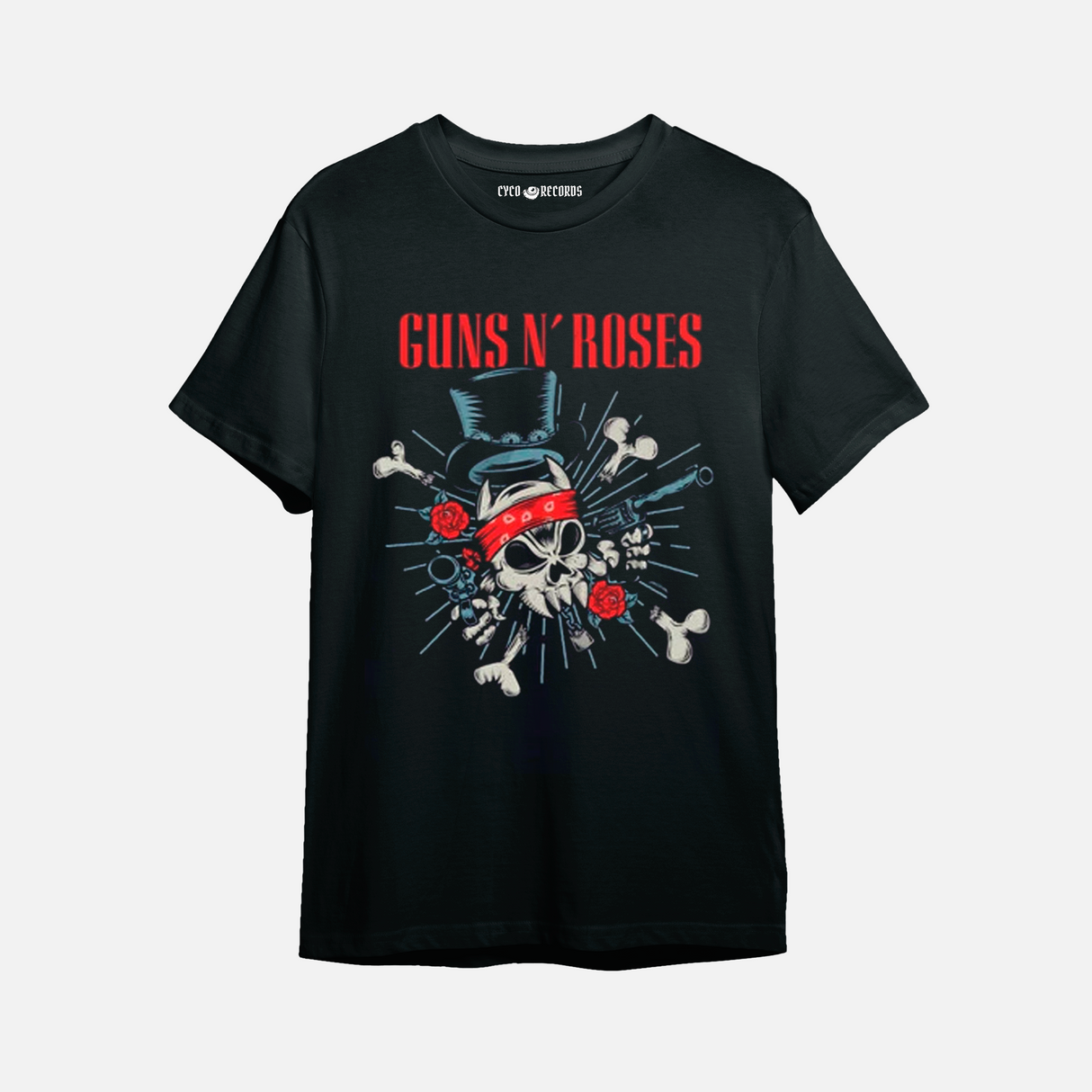Guns N' Roses - Cartoon Skull - Polera
