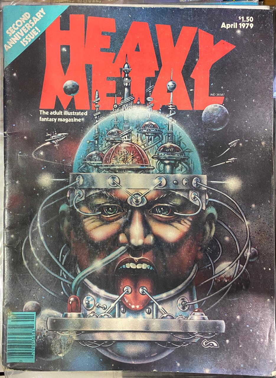HEAVY METAL MAGAZINE April 1979 - Vol.2 N°12 - Revista