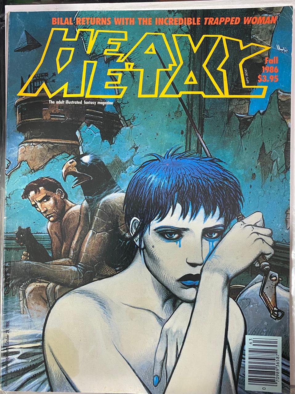 HEAVY METAL MAGAZINE Fall 1986 - Vol.10 N°3 - Revista