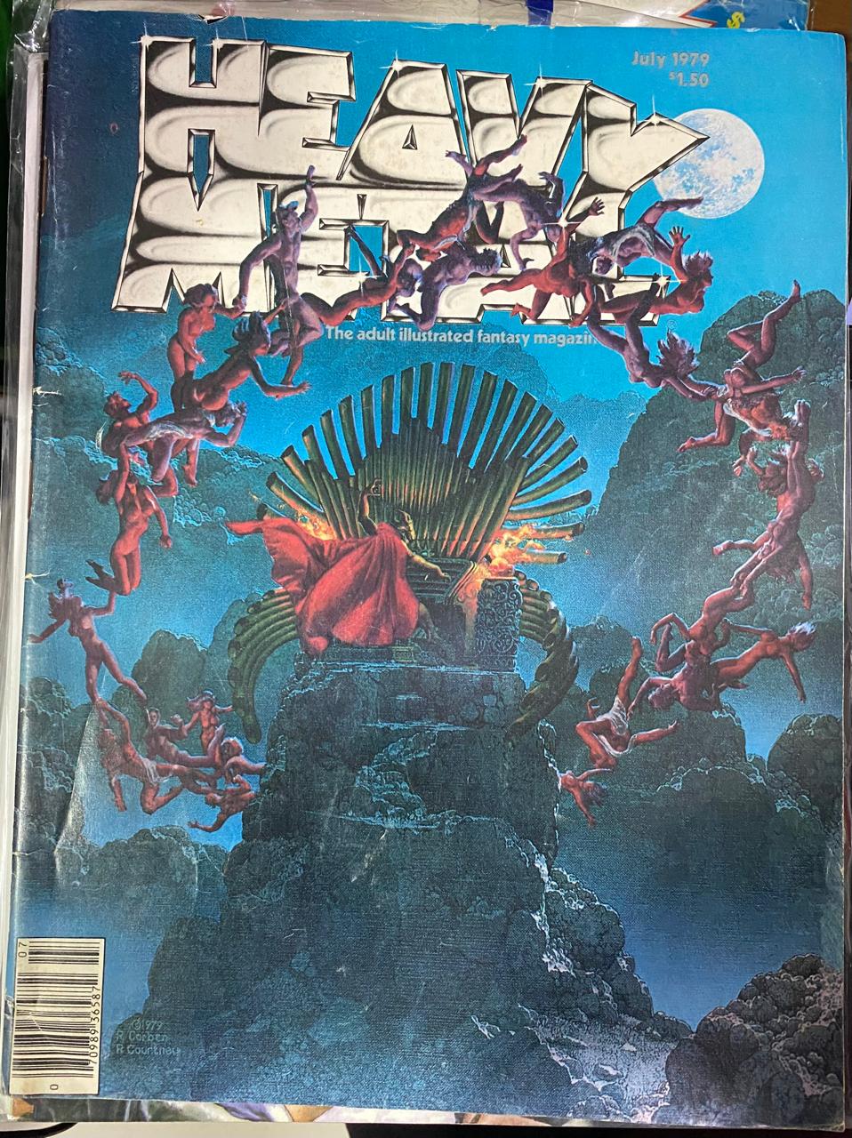 HEAVY METAL MAGAZINE July 1979 - Vol.3 N°3 - Revista